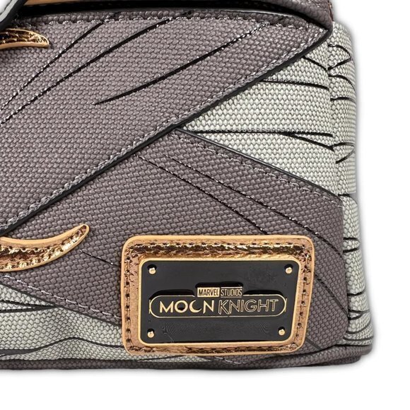 Loungefly Disney Marvel Moon Knight Khonshu Cosplay Mini Backpack Exclusive - Picture 2 of 6